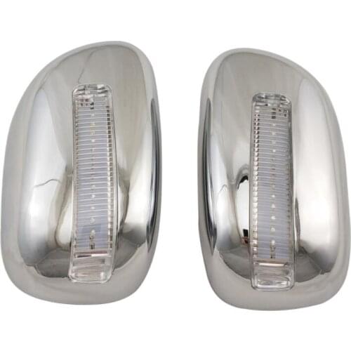 Chrome-plated LED Rearview Mirror Sequin 2003 for Toyota PROBOX SUCCEED Rearview Mirror Cover Car Protective Mirror Cover