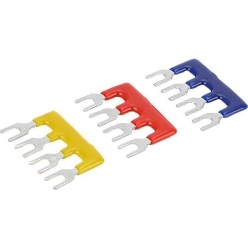 100Pcs TB1504 terminal 4P 15A connecting piece AC contactor shorting piece