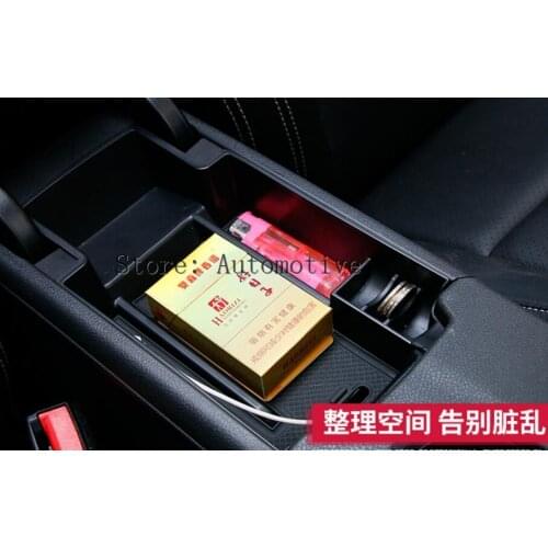 ABS Plastic Armrest Container Stora For Mercedes Benz A Class W176 2012-2016