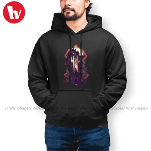Nice Guts Berserk Hoodie Winter Cotton Hoodies Loose Long Sleeve Pullover Hoodie Plus Size XL