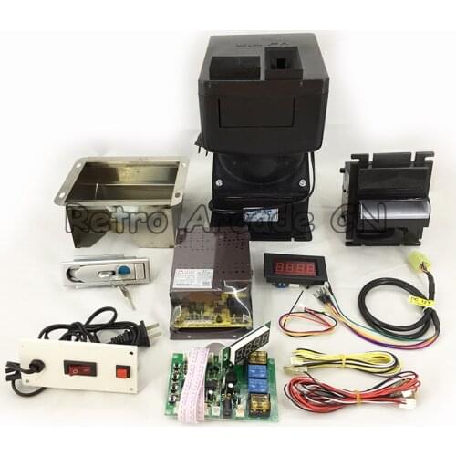 Spare parts diy kit JY 142 timer board coin-operated kiosk vending machine assembly coin hopper bill acceptor power supply etc