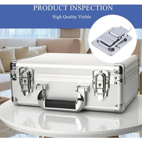 Stainless Steel Chrome Toggle Latch For Chest Box Case Suitcase Tool Clasp Cabinet Fitting Lock Belt Hasp Buckle Hardware