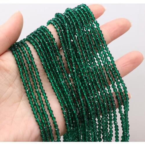 Charms Natural Gem Stone Beads Small Spinel Faceted Scattered Beads for Women DIY Necklace Bracelet Jewelry Making 2 strand/lot