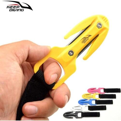 Portable Diving Cutting Cutter Diving Snorkeling Safety Secant Cutting Cutter Hand Line Cutter Diving Survival Equipment