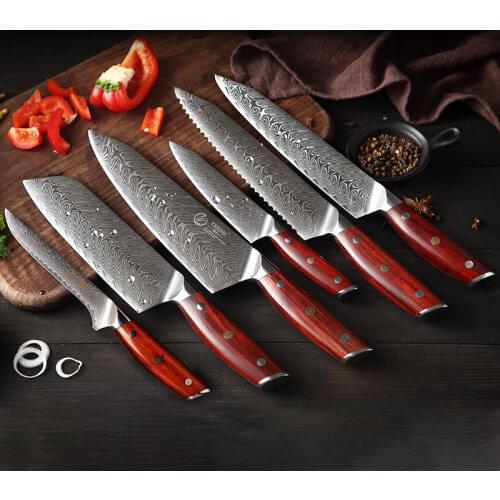 YARENH Stainless Steel Knife Sets