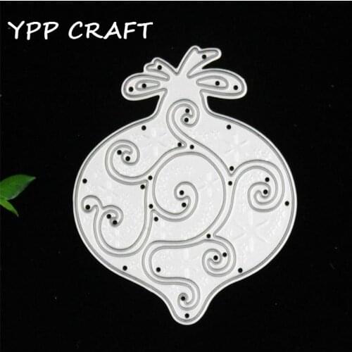 YPP CRAFT Christmas Ornaments Metal Cutting Dies Stencils for DIY Scrapbooking/photo album Decorative Embossing DIY Paper Cards