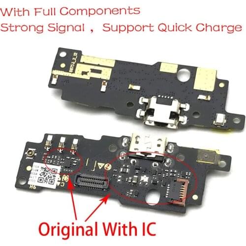 10Pcs USB Charging Port Board Dock Flex Cable For Motorola Moto E5 Play Go Charger Port Connector Board Flex Cable Repair Parts