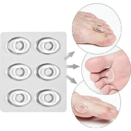 12 Pieces Foot Remover Pad Insert Feet Medical Gel Silicone Foot Corn Removal Patch Pain Relief Patch Shoe Protector Grips