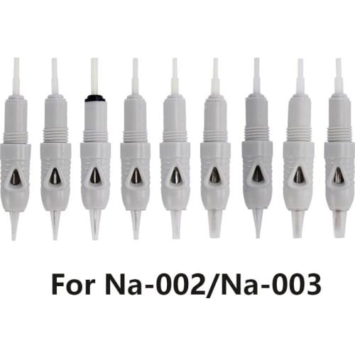 50 pcs 1D/1P/3P/5P/3F/5F/7F Needles For New Na-002 And Na-003 Panel Control Tattoo Machine For Permanent Makeup Eyebrows Lip