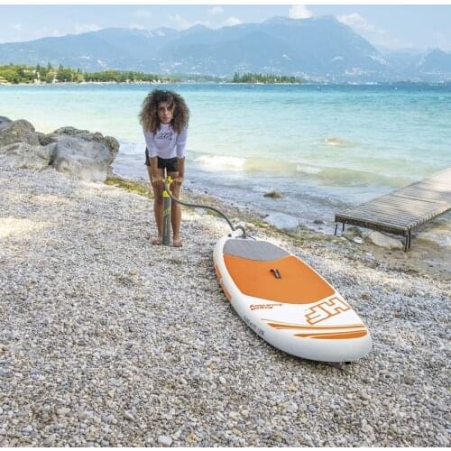 9ft 274cm Inflatable AQUA Journey Surfboard SUP Hydro-Force Stand Up Paddle Boards EVA Deck Women Summer Water Sports