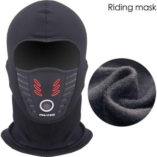 Cold Weather Windproof Thermal Fleece Neck Warm Balaclava Waterproof FaceMask