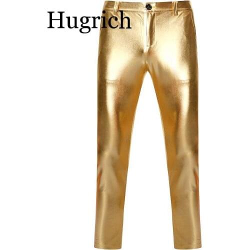 Hugrich Mens Leather Pants