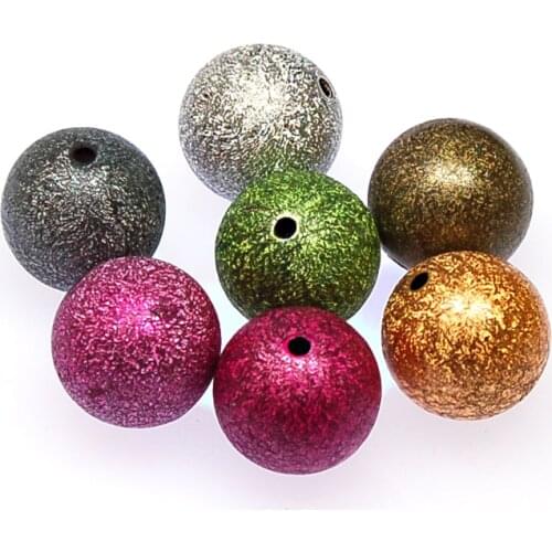 High quality shimmering Beads,18mm shimmering round Beads,Mixed color Wrinkle Beads for jewelry supplies,wrinkle round shape
