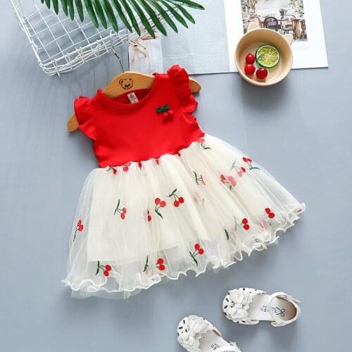 Bebes cute clothing toddler girls summer dress infant girls wedding party dress for bebes outfits girls clothing