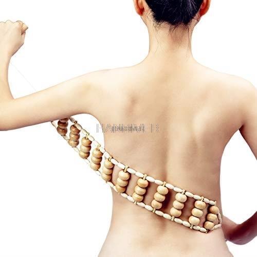 Back massage roller line tool, the back wheel rolling, portable handheld back massage belt, neck, shoulders and legs