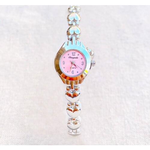 Fashion elegant wrist watch Womens girl exquisite Metal Alloy band quartz Bracelet Watches 701