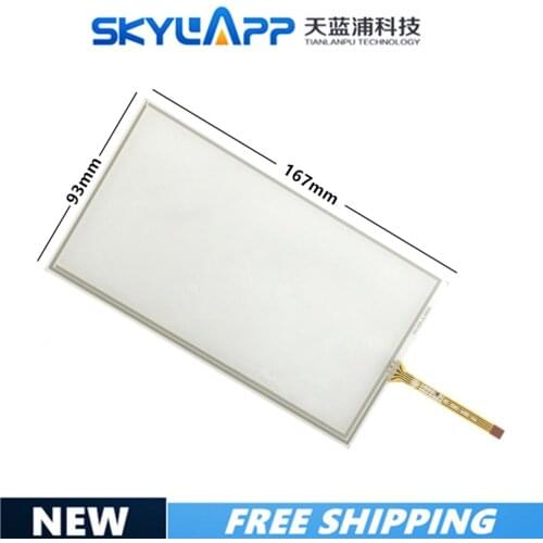 New 167mm*93mm 4 Wire Resistive 6.95" inch Touch Screen Panel Digitizer 167x93mm for TM070RDH01