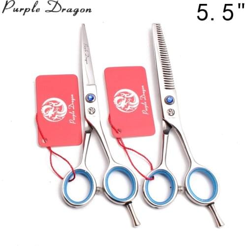 Dog Grooming Scissors 5.5" Stainless Dog Scissors Animal Straight Shears Thinning Shears Pet Scissors Add Bag Dropshipping Z1117