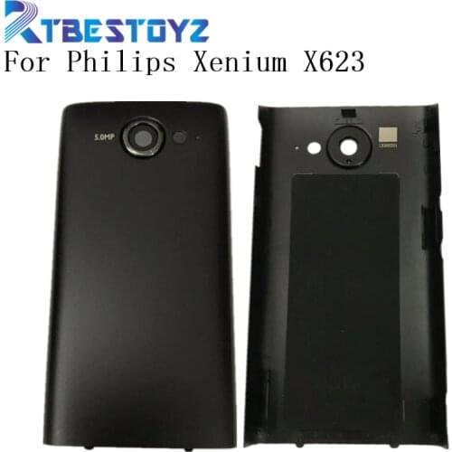 Original Back Housing For Philips X623 Mobile Battery Cover For Philips Xenium X623 Cellphone