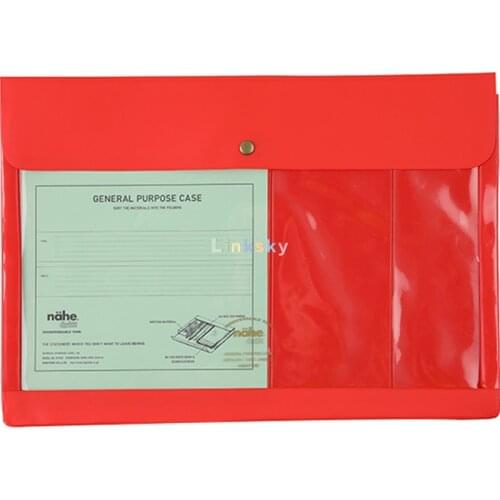 HIGHTIDE Nahe Zipper Pouch Document Bag, A4/A5 Zipper File Bags Waterproof Zip File Folders, , for School Office Supplies