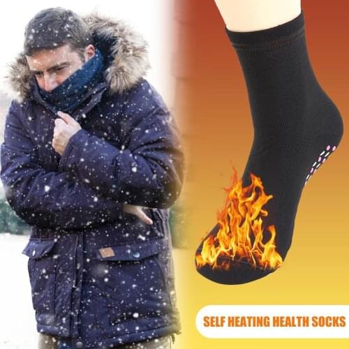 Tourmaline Self Heating Heated Socks For Women Mem Winter Magnetic Therapy Warm Healthy Socks Comfortable Heated Socks