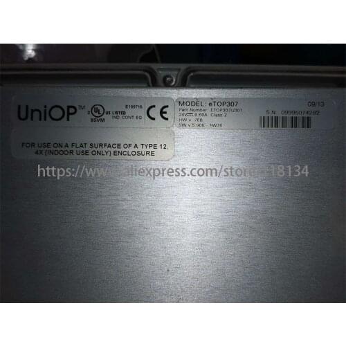 UNIOP ETOP307 Lcd screen Display with touch panel digitizer