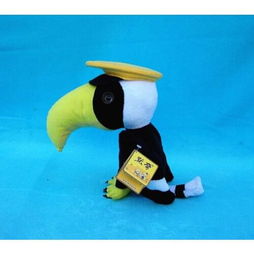 High quality goods bird hornbills 27cm plush toy,Christmas gift h36