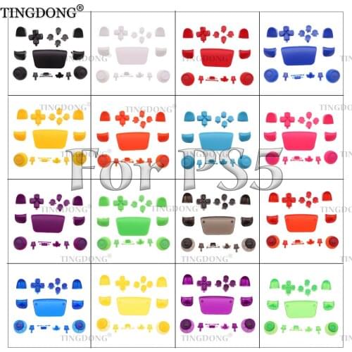 1set For PS5 Game Controller Button Keys Handle Cap Cover for PS5 Game Console Accessories