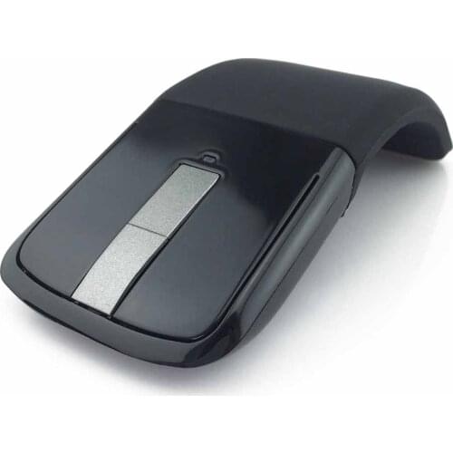 2.4Ghz Foldable Wireless Mouse Folding Arc Touch Slim Mouse Computer Gaming Mouse Mice for Microsoft Surface PC Laptop