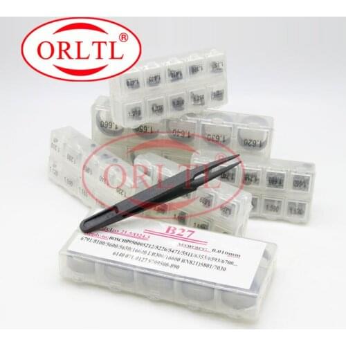400 Pcs ORLTL Fuel Injector Repair Kits B21 B23 B24 B27 Common Rail Adjusting Washers Shims for DENSO