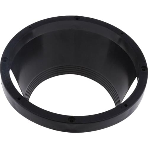 6.5inch Car Speaker Waterproof Cover Horn Plastic Spacer Conversion Kit Blk