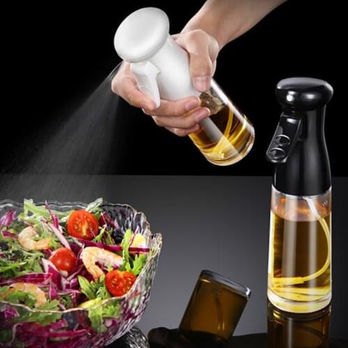 210ml Oil Spray Bottle Kitchen Oil Bottle Cooking Baking Accessories Vinegar Mist Sprayer Barbecue Spray Bottle Cooking BBQ Tool