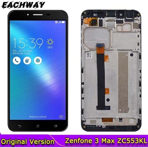 For 5.5" Asus Zenfone 3 Max ZC553KL LCD Display Touch Screen Digitizer Assembly Zenfone3 MAX Replacement For ASUS ZC553KL LCD