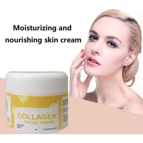 30g Collagen Cream Lifting Face Moisturizing Cream Firming Face Skin Care Whitening Anti-aging Anti Wrinkle Facial Cream TSLM2
