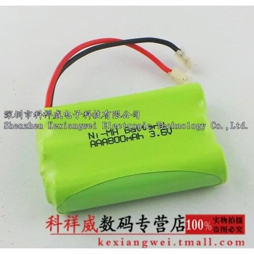 Brown 3.6V 7 NiMH battery charger battery 800MAH NI-MH AAA Rechargeable Li-ion Cell