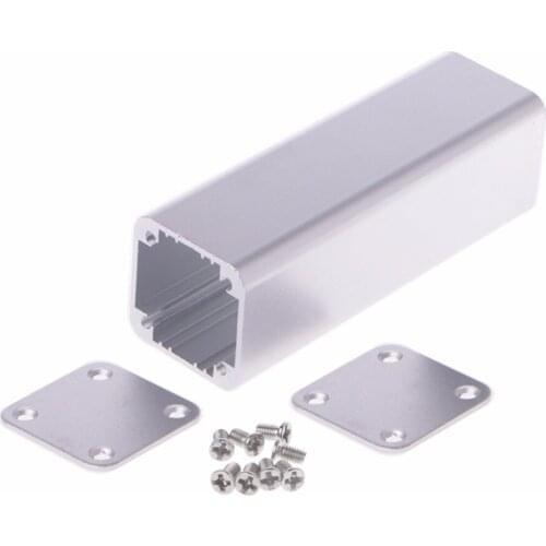 New DIY Extruded Electronic Project Aluminum Enclosure Case Black 100x32x32mm Junction Box