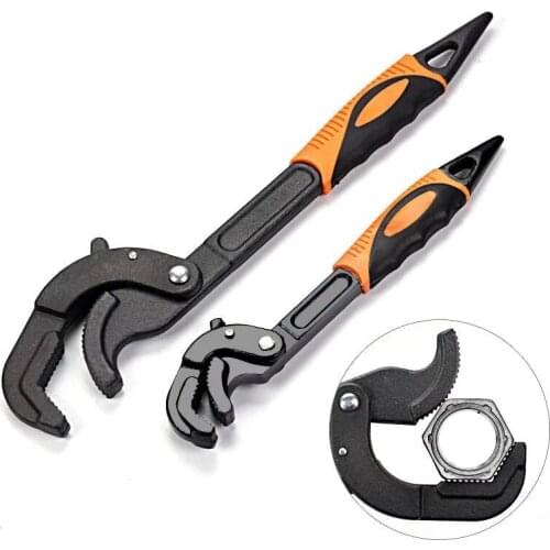 Multifunctional Wrench Pipe Wrench Adjustable Wrench Tool large Opening Water Pipe Repair And Disassembly Tool