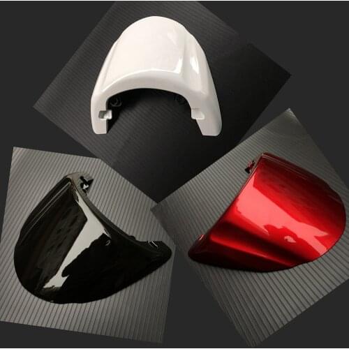 Motorcycle Bike Black red white Rear Solo Seat Cover For 2006 - 2012 Suzuki Boulevard VZR 1800 M109R 2007 2008 2009 2010 2011