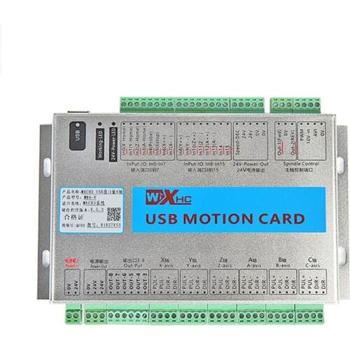 NEWEST 5th generation XHC 2000KHZ Mach3 usb 4 axis cnc motion controller MK4-V
