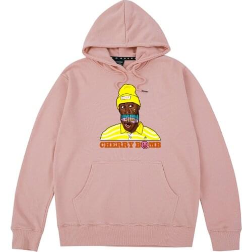 Golf Wang cherry bomb Tyler The Creator OFWGKTA Skate Harajuku Flower boy Hoodies Sweatshirts men women unisex