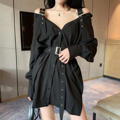 TDVICTORY Fashionable Shirt Dresses