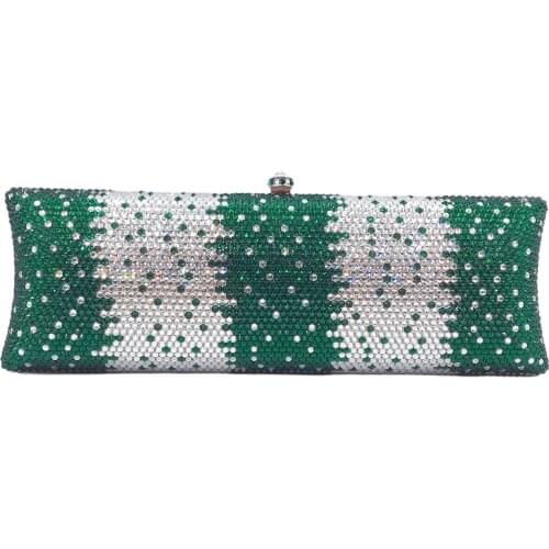 Bag For Women Luxury Plain Crystal Evening Bags Cocktail Prom Purse Women Wedding Bridal Clutch Bags Wristlets