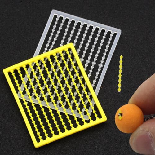 5 Cards Carp Fishing Accessories Bait Stopper Carp Fishing Rigs Hair Extender Stop Pop Up Boilies Drill Stopper Fishing Tackle