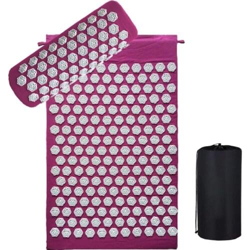 Lotus Acupuncture Acupuncture Massage Mat Mens and Womens Indoor Relaxation Health Yoga Mat Elegant Sports Massage Mat