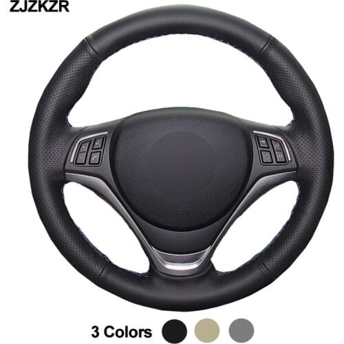 Car Auto Steering-Wheel Cover For BMW X1 E84 2012 2013 2014 2015 Braid on the Steering wheel Volant Stuurhoes Car Accessories