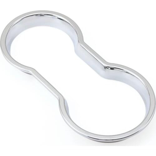 Case fit for OPEL VAUXHALL MOKKA BUICK ENCORE 2013-2017 Center Console Cup Holder ABS Chrome trim car styling