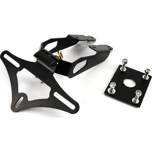 License Plate Holder LED Light for KAWASAKI Z650 NINJA 650 2017 2018 2019 Motorcycle Accessories Tail Tidy Fender Eliminator CNC