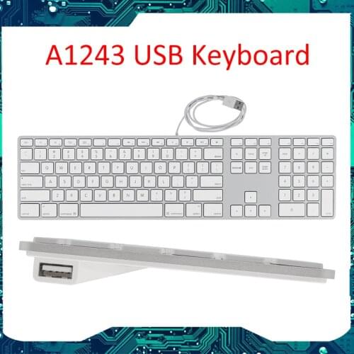 A1243 USB Keyboard For imac g5 g6 MB110LL/B keyboard Brand New