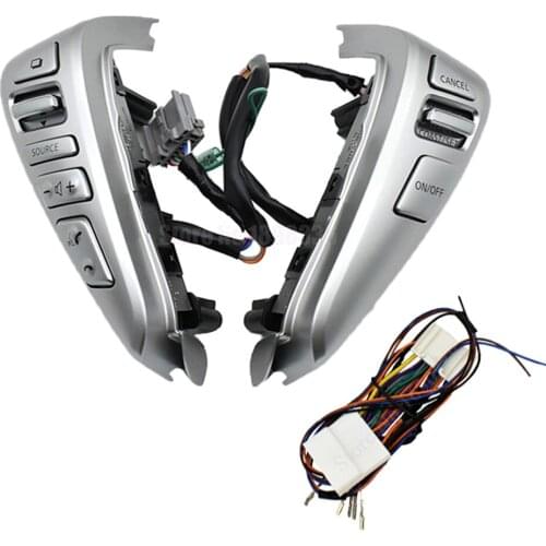 STEERING WHEEL CRUISE CONTROL BLUETOOTH SWITCHES BUTTON with cable For NISSAN SENTRA Livina ALMERA CUBE VERSA NOTE 25550-3DA6A