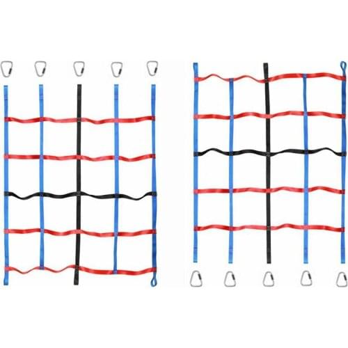 Multifunctional Three-color Children Physical Training Climbing Net for Kindergarten